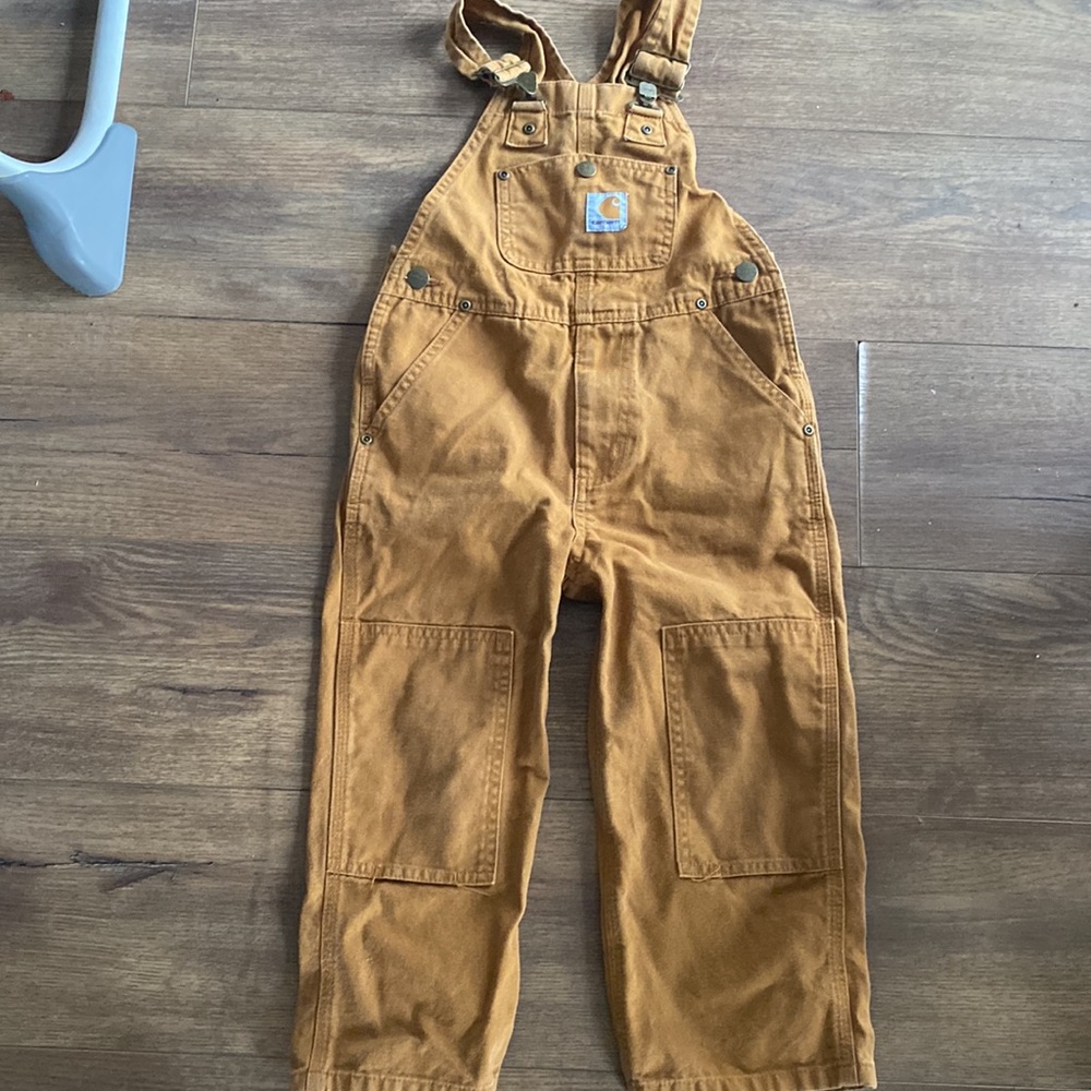 Carhartt toddler boys overall bibs 4T